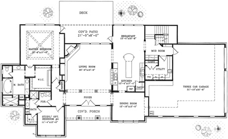 Two Story Floor Plan