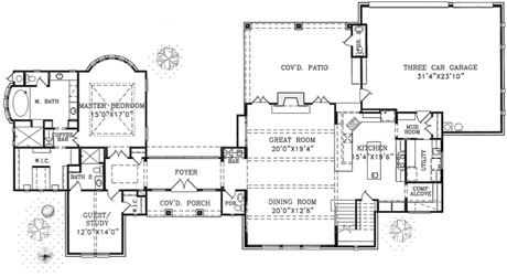 Two Story Floor Plan