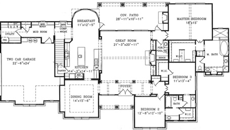 Two Story Floor Plan