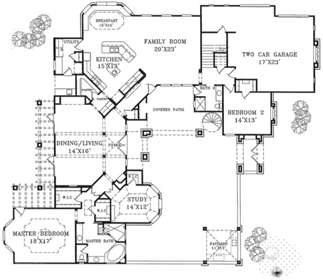 Two Story Floor Plan