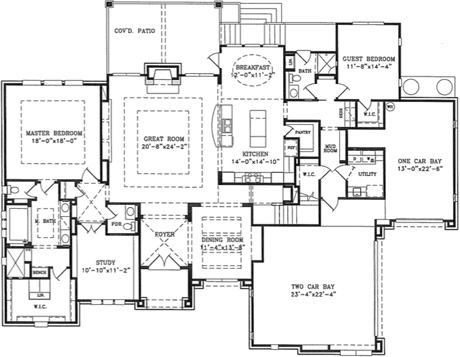 Two Story Floor Plan